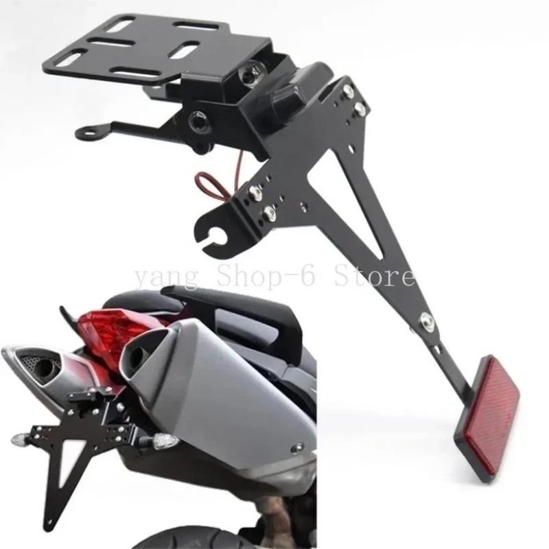 Special Offer Motorcycle Adjustable Angle License Number Plate Frame Holder Bracket for Yamaha Yzf R1 R3 R6 R15 R25 Fz6 Mt-07