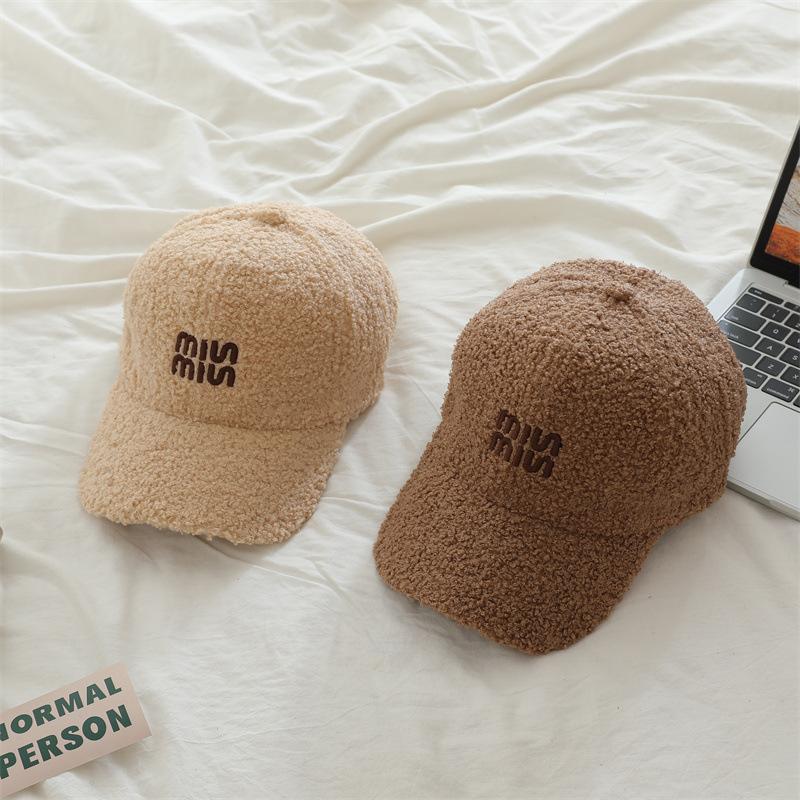 New Simple Letter Embroidered Baseball Hat for Men and Women Wide Brim Slim Soft Top Hat  Versatile