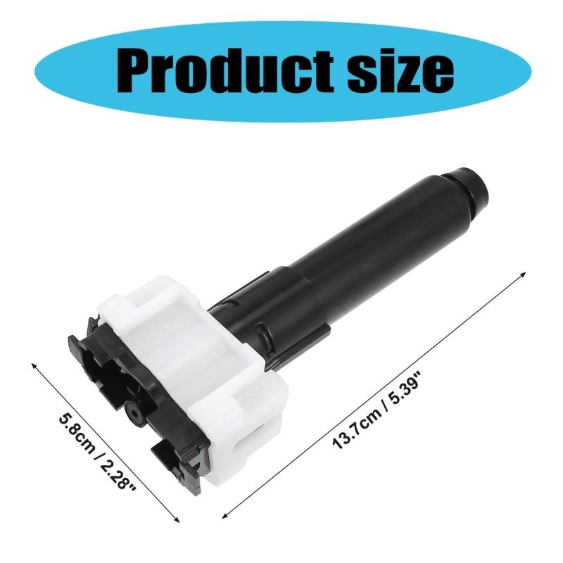 Automotive Headlight Sprayer Nozzle Headlamp Washer Cover For 4.6L Petrol Sport Utility Replaces 85208-60090 85207-60090