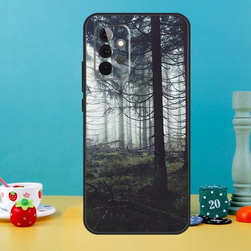 Nature Forest Mountain Case For Samsung Galaxy A15 A16 A05 A26 A36 A56 A52 A53 A33 A13 A34 A54 A14 A35 A55 A22 A32