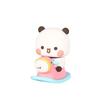Cute Cute Kawaii Bubu Dudu Panda Bear Figure Cartoon Exciting Bear Miniatures Collectible Animal Toy Doll Ornament Home Derocation
