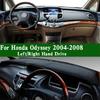 For Honda Odyssey RB1 2004-2008 Dashmat Dashboard Cover Trument Panel Sunscreen Protective Pad Dash Mat Anti-Dirt Ornament