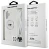 Karl Lagerfeld Klhmp16Shckhnt Iphone 16  6.1 Hardcase Transparent Crossbody Iml Karl Head Magsafe