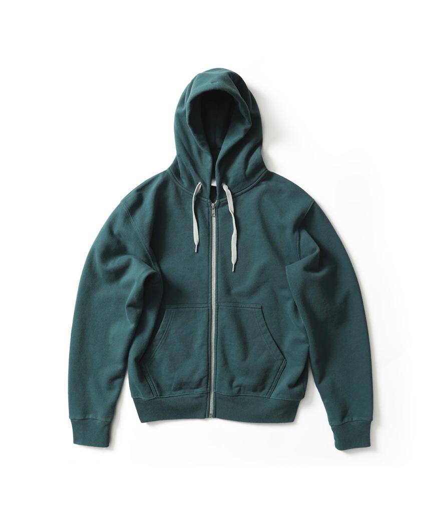 Thomasmore Mild Zip-Up Hoodie - Pacific Green