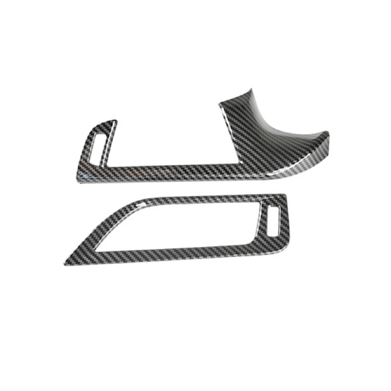

For BMW 5 Series G30 2018 - Car Front Dashboard Air Vent Outlet Cover Trim Frame Sticker Accessories Carbon Fiber чёрный