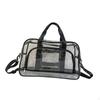 Clear Toiletry Bag Makeup Waterproof PVC Transparent Organizer for Work Airline Travel Airport