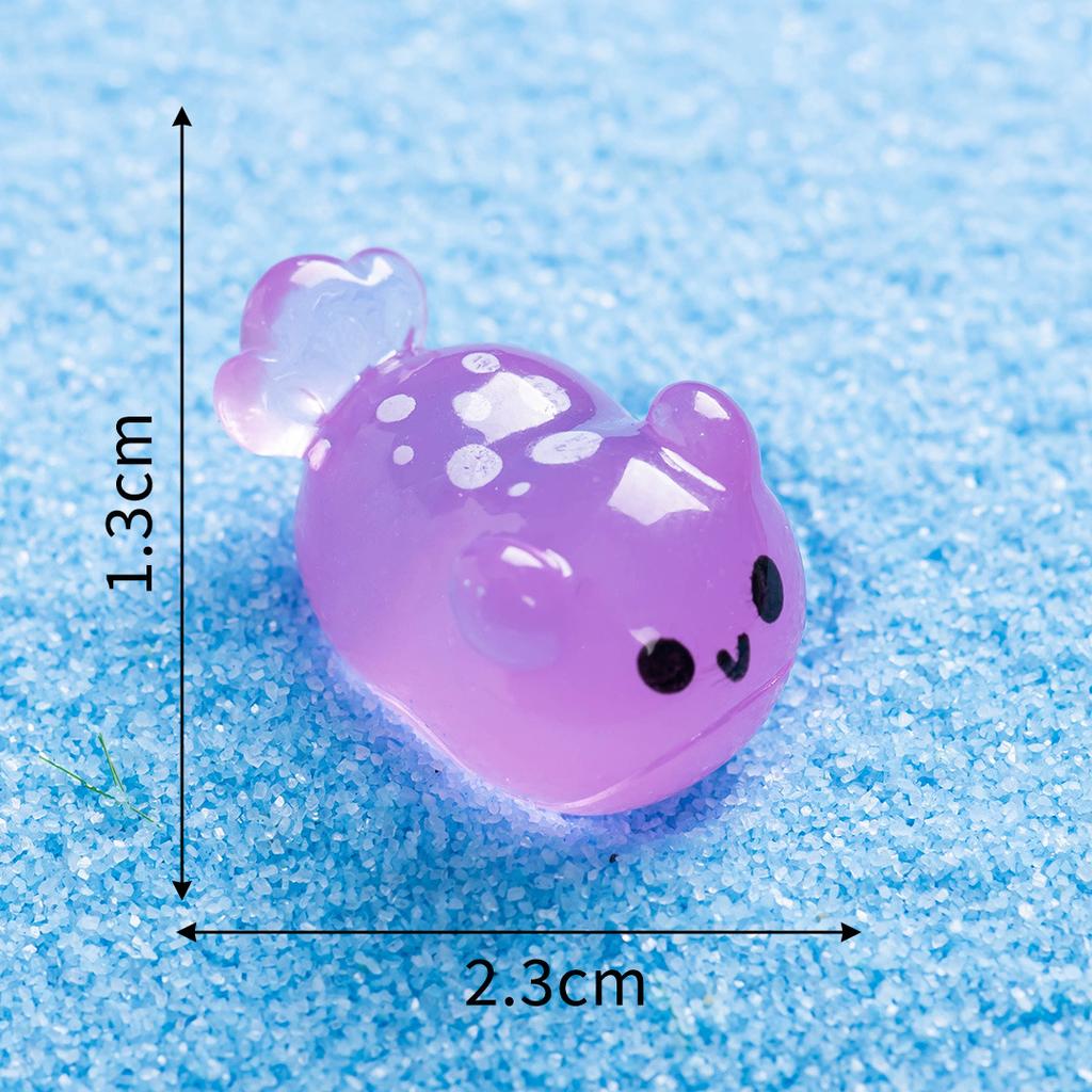 Micro-landscape Marine Animals Glow-in-the Dark Color Sea Slug Animal Decoration Diy Fish Tank Aquarium Accessories