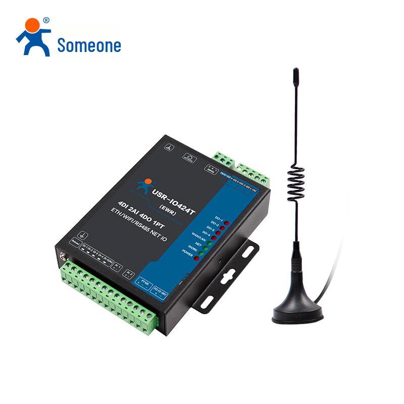 

USR-IO424T-EWR V2 4-Channel Network IO Controller