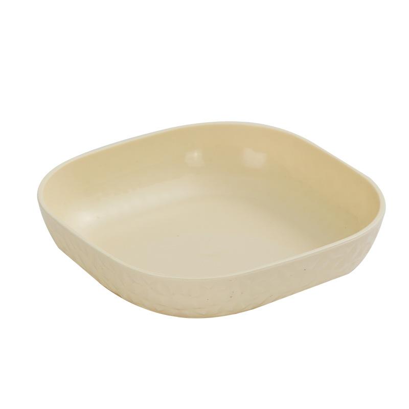 Snack Snack Plate Can Be Microwave Oven Fruit Plate Household Living Room Coffee Table Candy Plate Front Desk Exquisite Small Fruit Plate