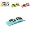 Premium Quality Double Food Water Pet Feeding Bowl For Puppies And Kittens With Non-slip Design