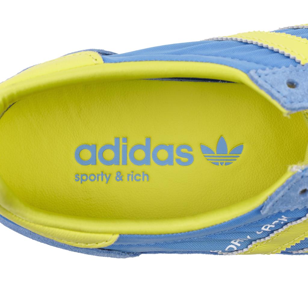 Sporty & Rich x adidas SL72 OG Real Blue Dámské tenisky Světle žlutá Cloud White JH6701