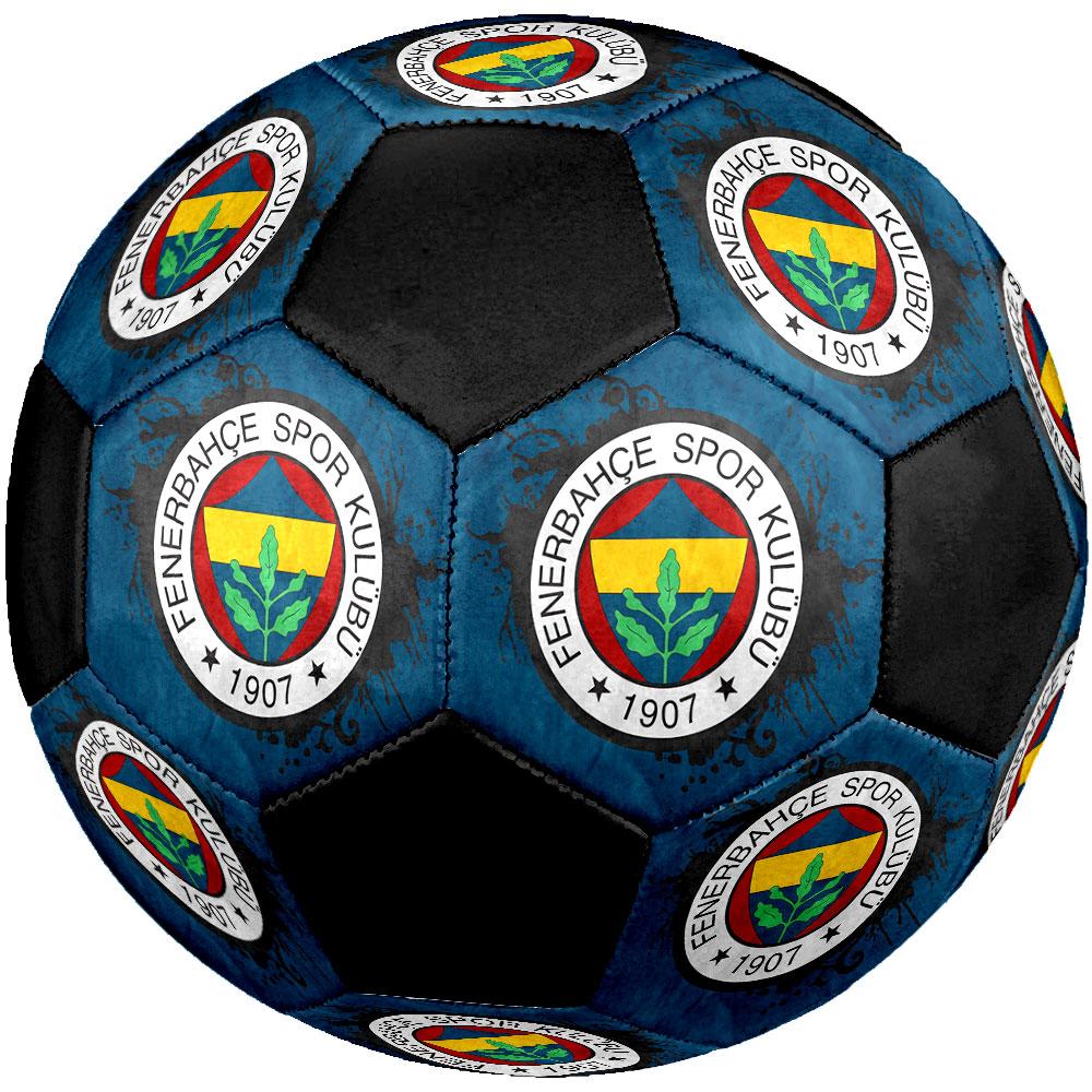 Fenerbahce FC Size 5 Soccer Ball, Machine-Stitched PVC, Durable & High Bounce, All Ages Fit, Fan Merchandise, Matches & Outdoor Use.