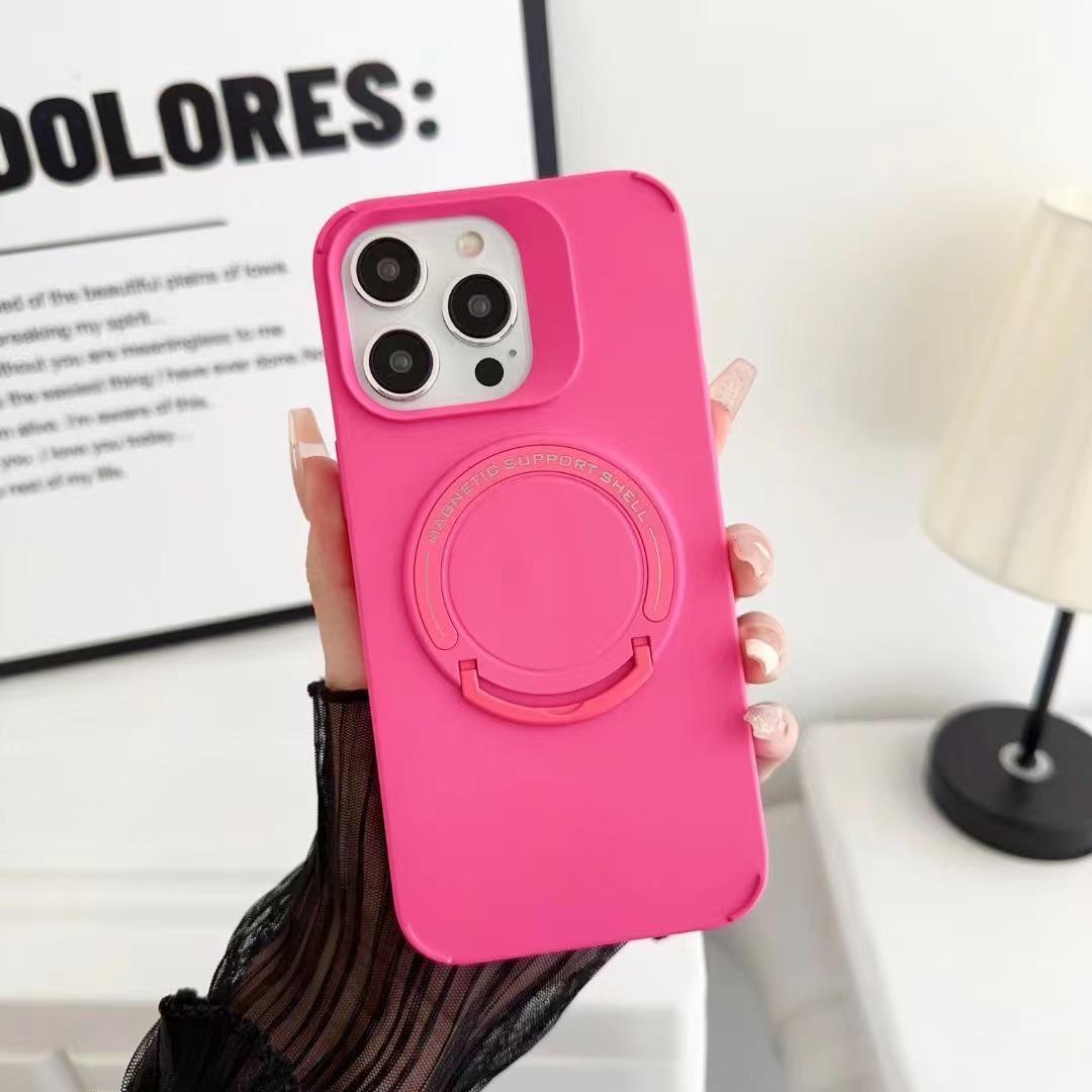 

Применимо к Apple 14 Встроенный защитный чехол-опора Кронштейн Magsafe Чехол для телефона с магнитом для iPhone15promax Apple 15Promax