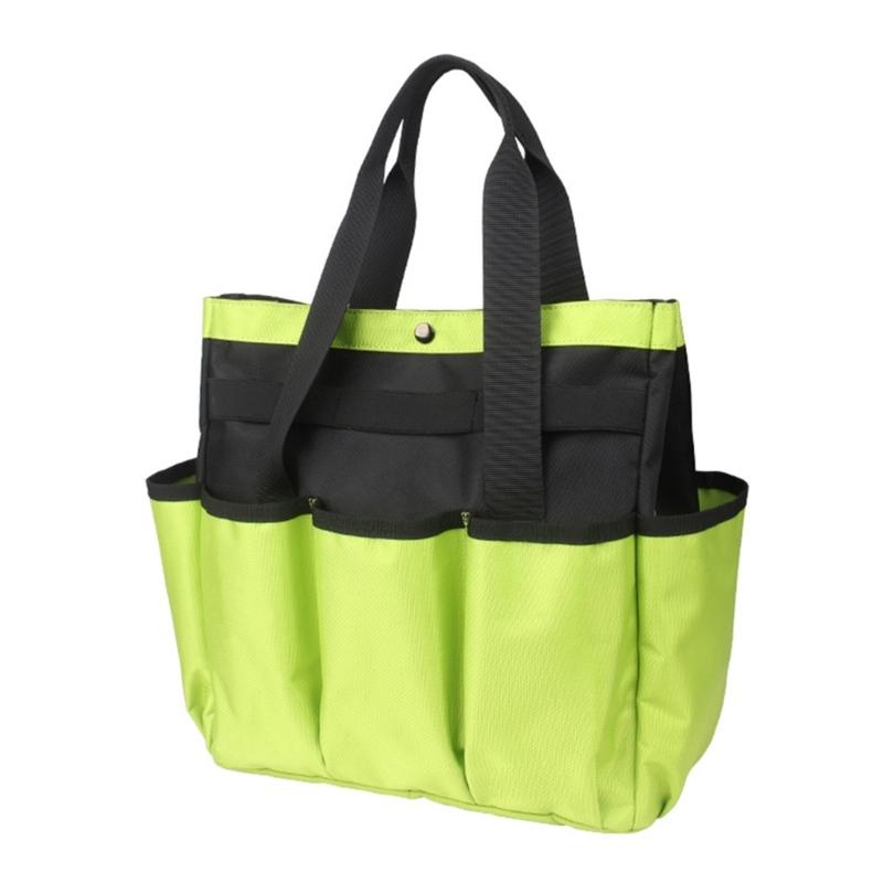 Multipocket Garden Tool Bag Multipocket Garden Tool Bag Oxford Cloth Garden Tool Organizer with Straps for Keeping Tools