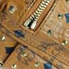 [Pre-Owned] Classic Studded Monogram Print Leather Mini Backpack - Good #A7KIIG