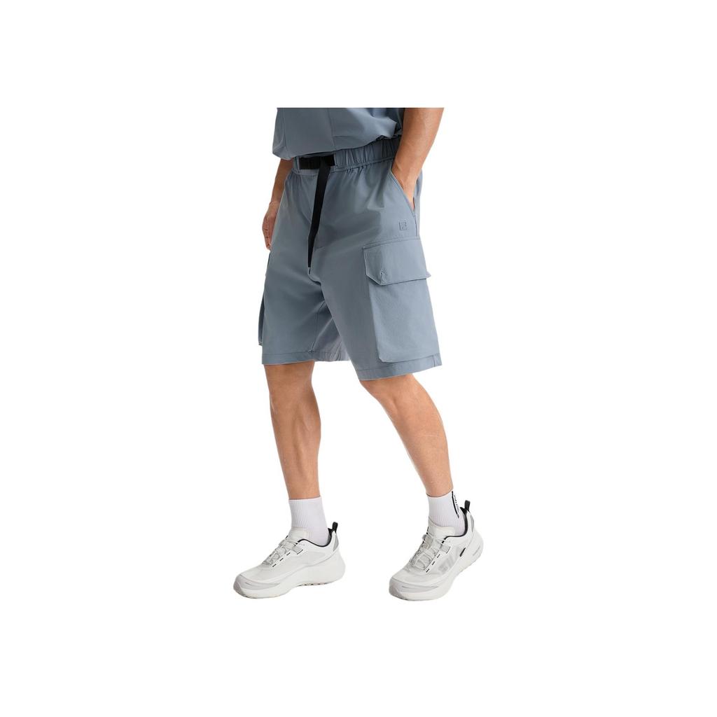 New FILA Fitness Cargo Shorts Men's Storage Mist Blue A51M521802F-BU