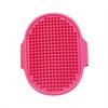 Dog Grooming Brush Pet Shampoo Comb Soft Rubber Glove Hair Grooming Massage Comb with Adjustable Strap for Short Long Hair Dogs