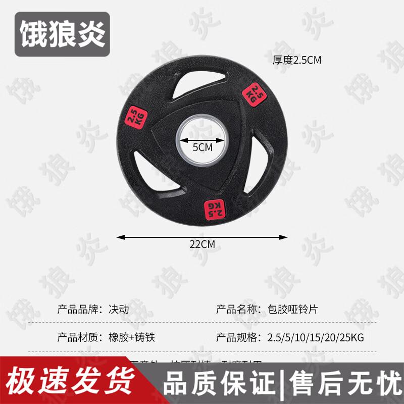 Hungry Wolf Flame Rubber Coated Barbell/Dumbbell Weight Plates