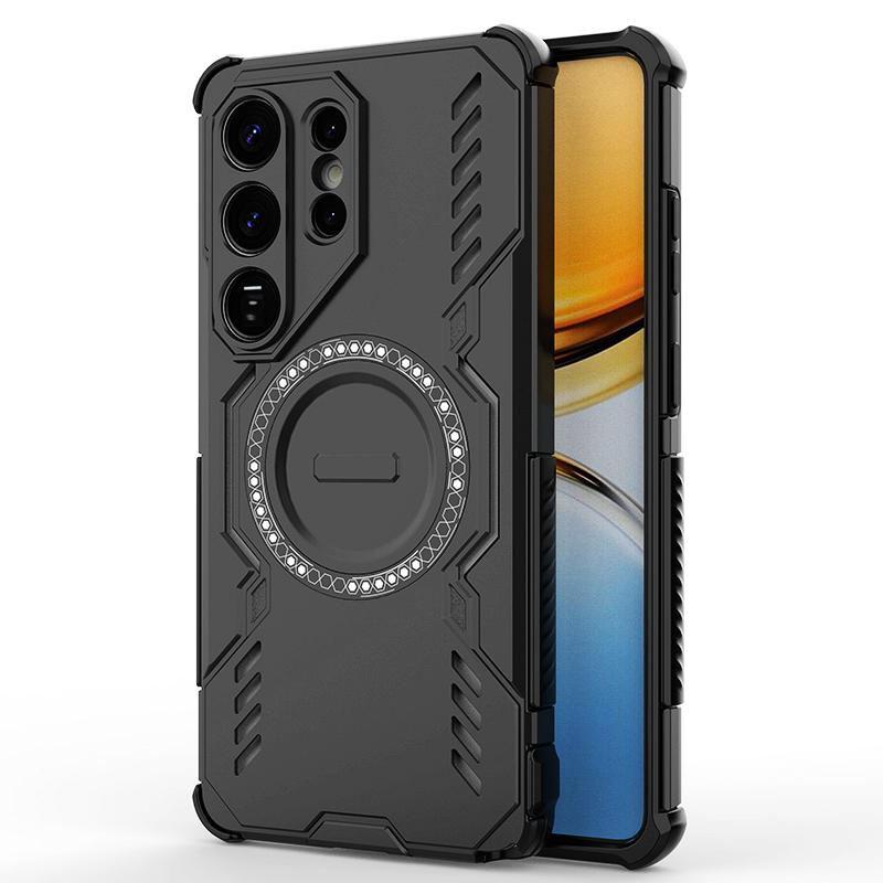 KEYSION Hollow Heat Dissipation Case for Samsung S26 Ultra 5G Magnetic Cooling Shockproof Phone Cover for Galaxy S26 S26+ Plus