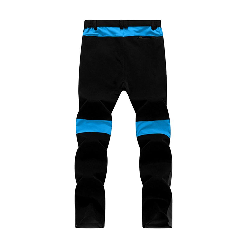Men's Outdoor Stretch Windproof Wear-resistant Breathable Quick-dry Stitching Hiking Pants
