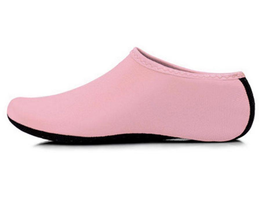 

Обувь для воды для женщин и мужчин Быстросохнущие пляжные носки для воды цвета морской волны для взрослых и детей Обувь для босоножек для круиза Основы плавания Пляжный бассейн Йога Серфинг M【36-37】 розовый