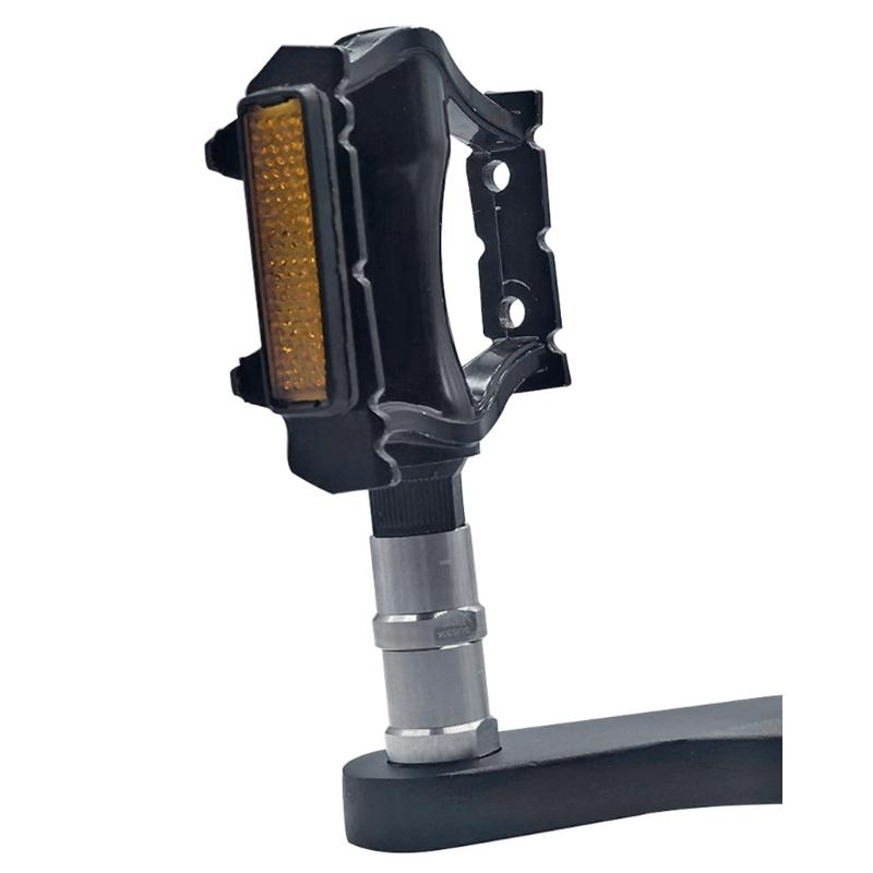 1Pair Bicycles Pedals Adapter Stainless Steels Bicycles Pedals Extender Bike Pedals Extenders Adapters Easy To Install