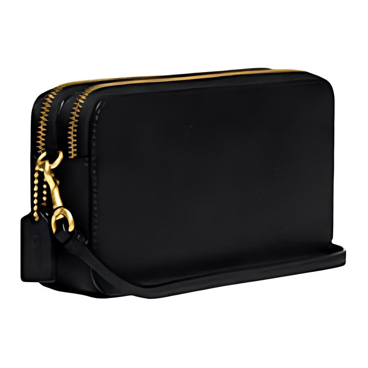 New COACH Kira Pebbled Leather Shoulder Bag, Crossbody Bag Women's Black CH819-B4BK