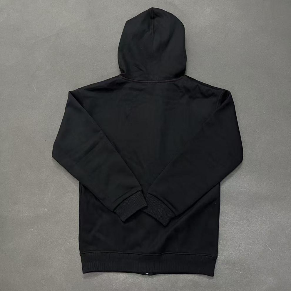 Stüssy ACG Autumn/Winter Plus Velvet Embroidered Hoodie Jacket