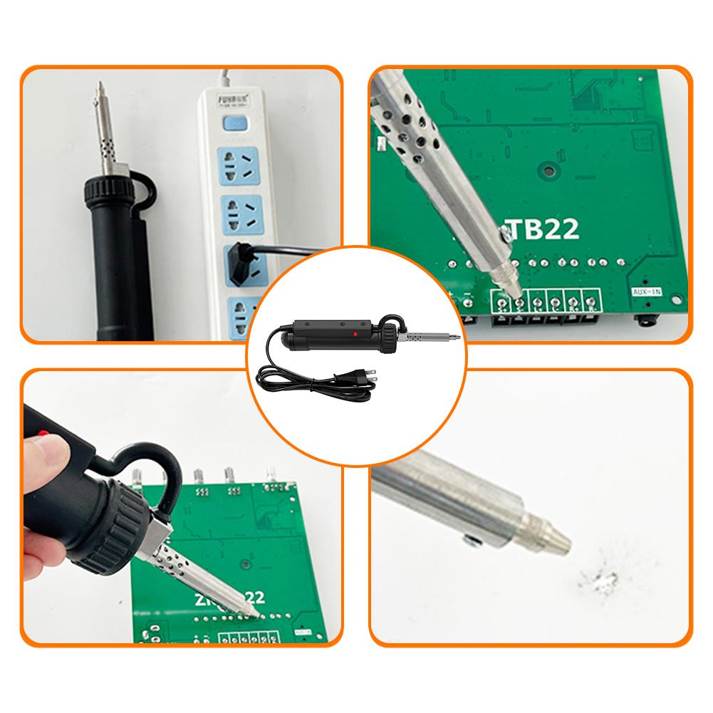 BBT-680 Desoldering Pump Solder Tin Sucker Suction Solder Removal Vacuum Solder Sucker Repair Tool Welding Equipment BBT-580