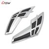 2pc Motorcycle Chrome Fairing Tank Trim For Honda Goldwing GL 1800 2001 2002 2003 2004 2005 2006 2007 2008 2009 2010 2011