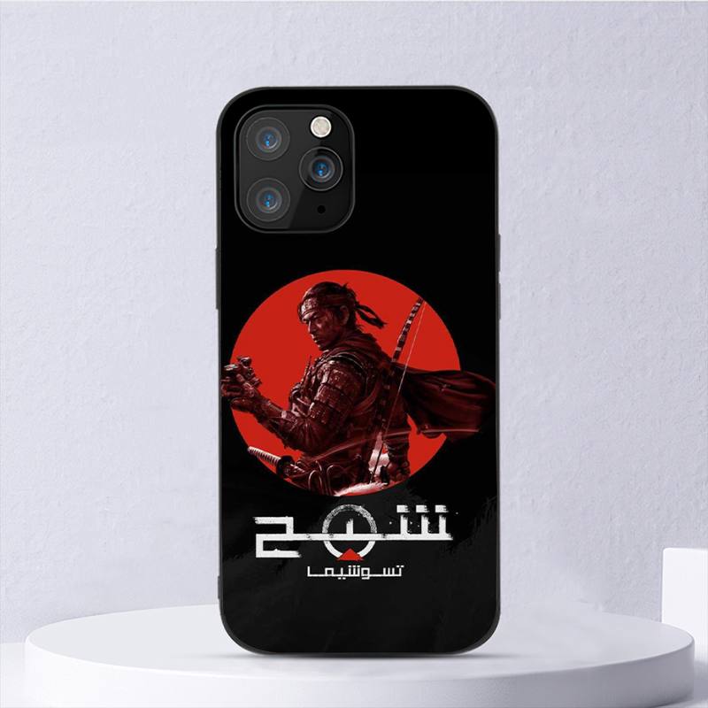 Ghost Of Tsushima Phone Case For Iphone 11 12 Mini 13 14 Pro Xs Max X 8 7 6s Plus 5 Se Xr Shell