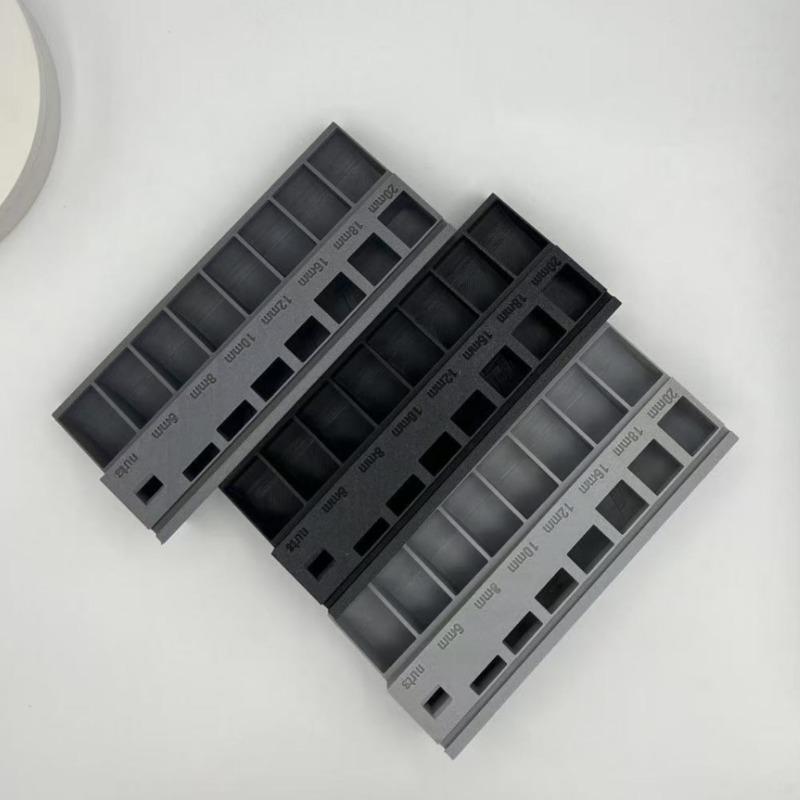 Sorter Portable Practical Screw Length Sorter Tray Organizer Store Nuts New With 7 Measuring Slots M3 Bolt storage drawers