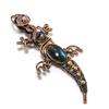 Labradorite Pendant, Handmade Gemstone 999 Copper Wire Wrapped Pendant Antique Jewelry, For Gift Silver Jewelry