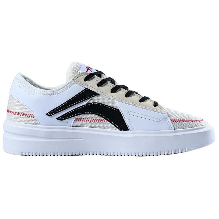 New LiNing Badfive The Rebel Cushioning Anti Slip And Wear Resistant Low Top Performance Basketball Shoes White Black AGBP021-3