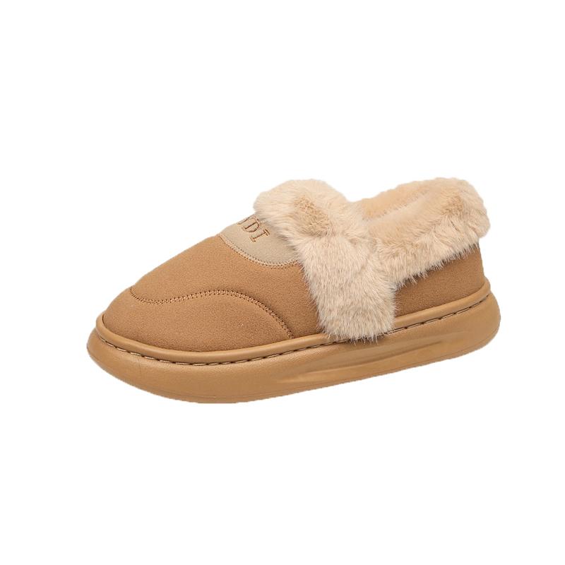 Women's Snow Boots 2024 New Thickened Fluff Comfortable Warm Plush Boots Women Shoes Woman Winter Chunky Boots Woman