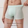 ubras Men's Ice Silk Mesh Breathable Boxer Briefs