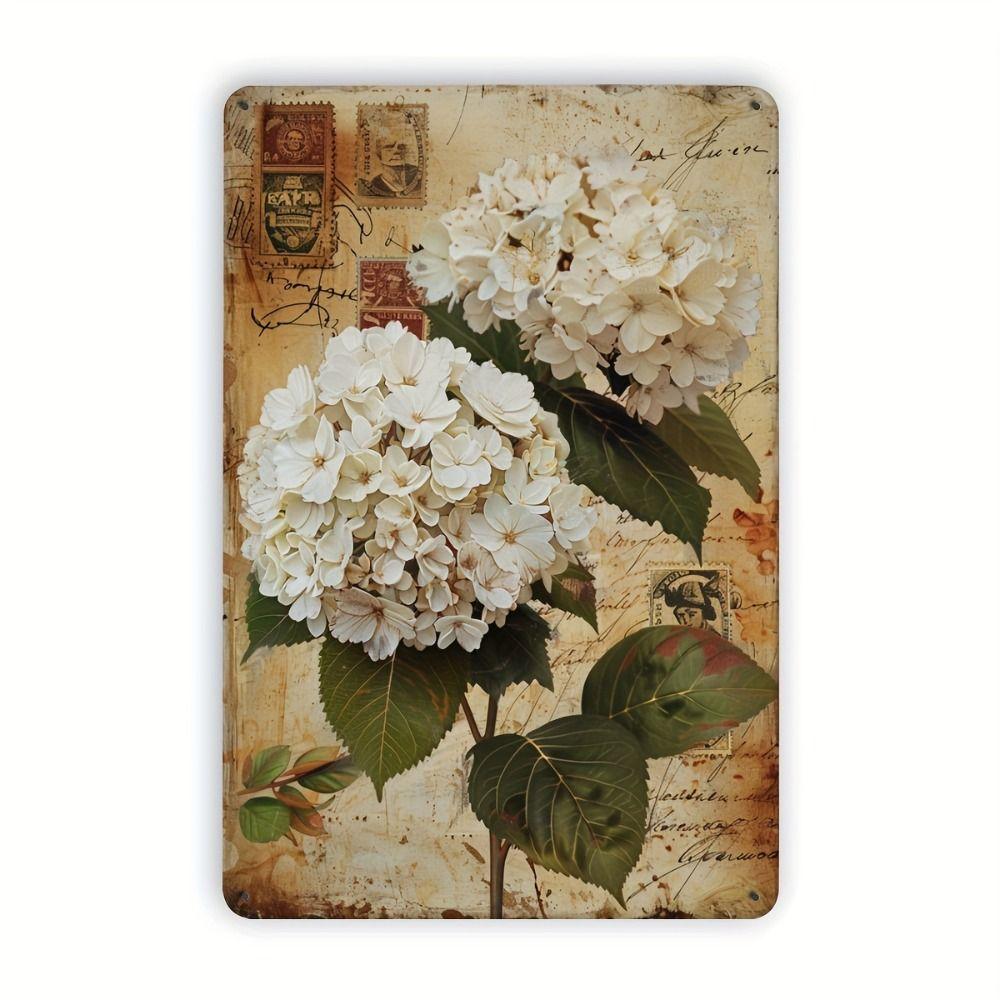 Vintage Metallwandkunstschild Biene Küchen Dekoration Kaffeebar Blechschild