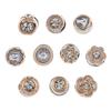 10Pcs Brooches Cardigan Corsage Collar Shawl  Button Brooch Pin Women Pins Gifts Jewelry