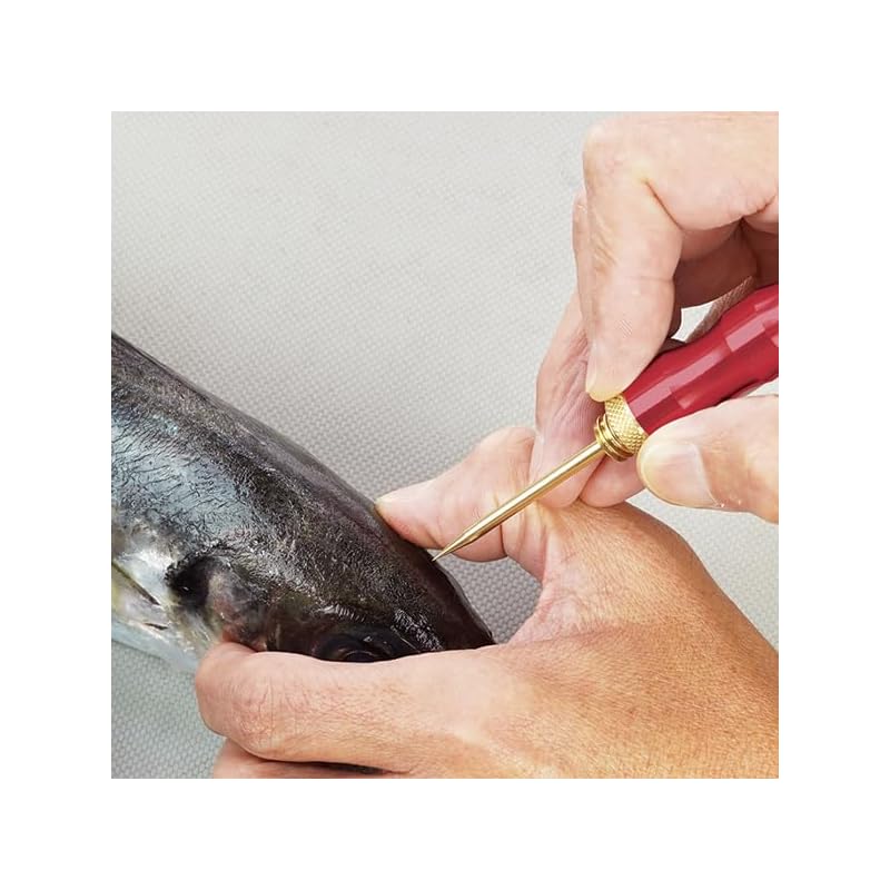 [belmont] MP-158 FISH PICK One-shot Compact (blue) Fish Squeeze Live Choke Ikatsujime Pick Made In Japan Tsubamesanjo