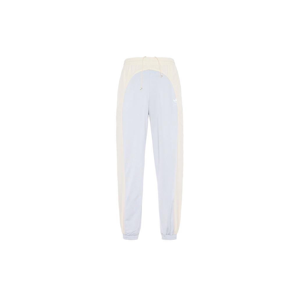 Adidas Originals Color Block Design Drawstring Cuffed Sports Pants Women Bottoms HC7046