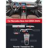 Dla Mercedes Benz GLB 2024 2025 Folia ochronna TPU na panel środkowy, deskę rozdzielczą, nawigację wnętrza samochodu