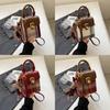 Retro Fashion Female Handbag 2023 New Autumn Winter Plaid Bag High-end Atmosphere Shoulder Bag