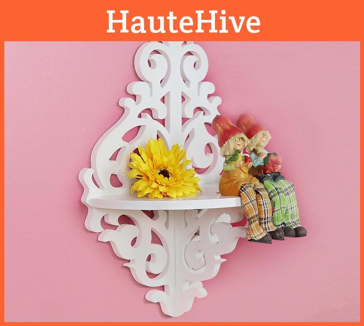 Ecofriendly Wall Hanging Shelf With Pvc For Organizing Plants And Decor