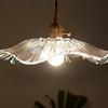 Nordic All-copper Restaurant Chandelier Modern Simple Creative Lotus Leaf Internet Celebrity Aisle Crystal Glass Bedside Lamp