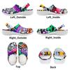 Lightweight EVA Garden Clogs Women Men Color Printed Breathable Slip On Shoes Beach Pool Home Bathroom Sandals Beach Pool Wear