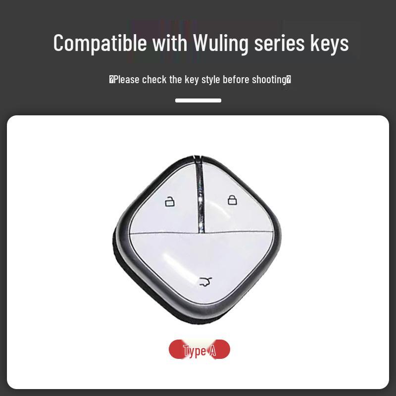 Wuling Yeyue Key Case: Premium Unisex Key Shell for New Hongguang, Bingguo, Xingchen Cars