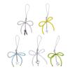 Unique Bowknot Pendant Phonechain Trendy Keychain Accessory  Simple Portable Phone Decoration for Bags and Cameras
