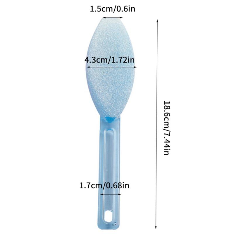 Pilă de picior cu două fețe, răzuitor, unelte pentru pedichiură, îndepărtător de calusuri piele moartă, mâner de plastic, perie de curățare, unelte pentru îngrijirea picioarelor, unelte pentru pedichiură