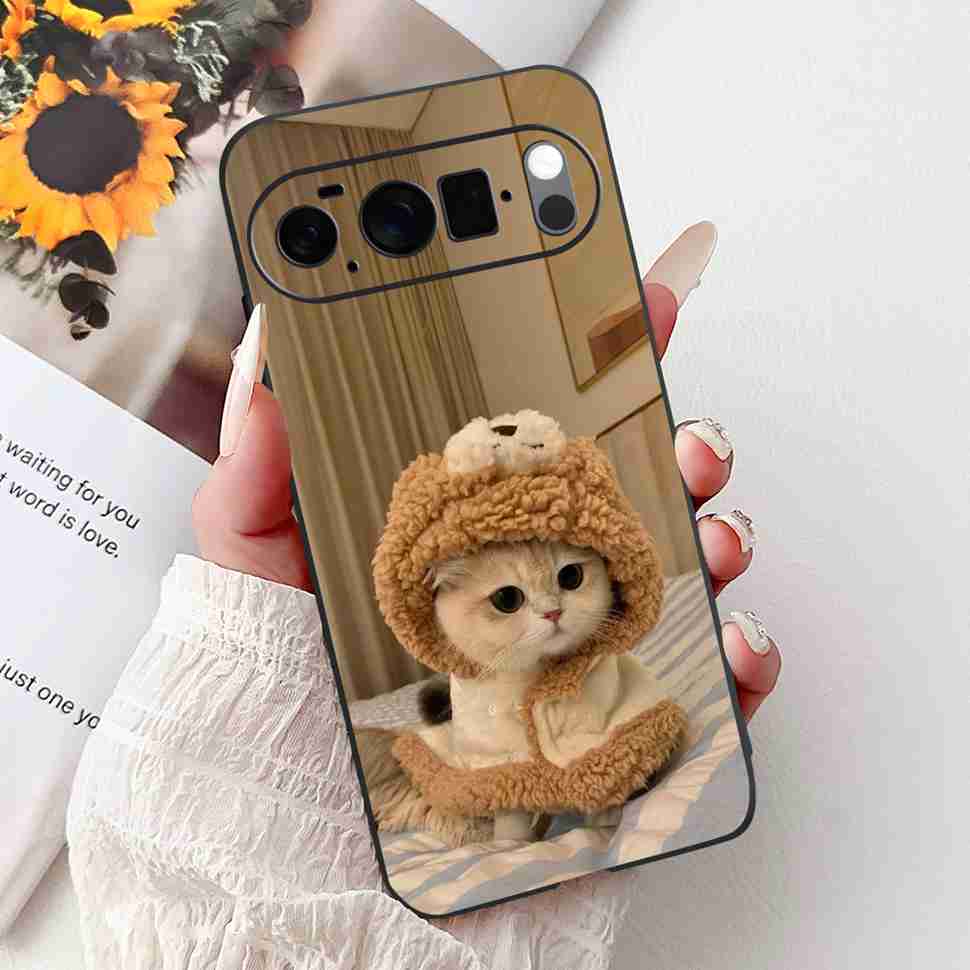 For Google Pixel 10 Pro Case Luxury Painted Covers 6.3" Soft Silicone Phone Case For Google Pixel 10 Pixel10 Pro Back Cover Capa