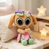 Cute Cartoon Flower  Ear Character Plush Doll Soft Fluffy Fantasy Creature Stuffed Toy Adorable Collectible Plush Figurine